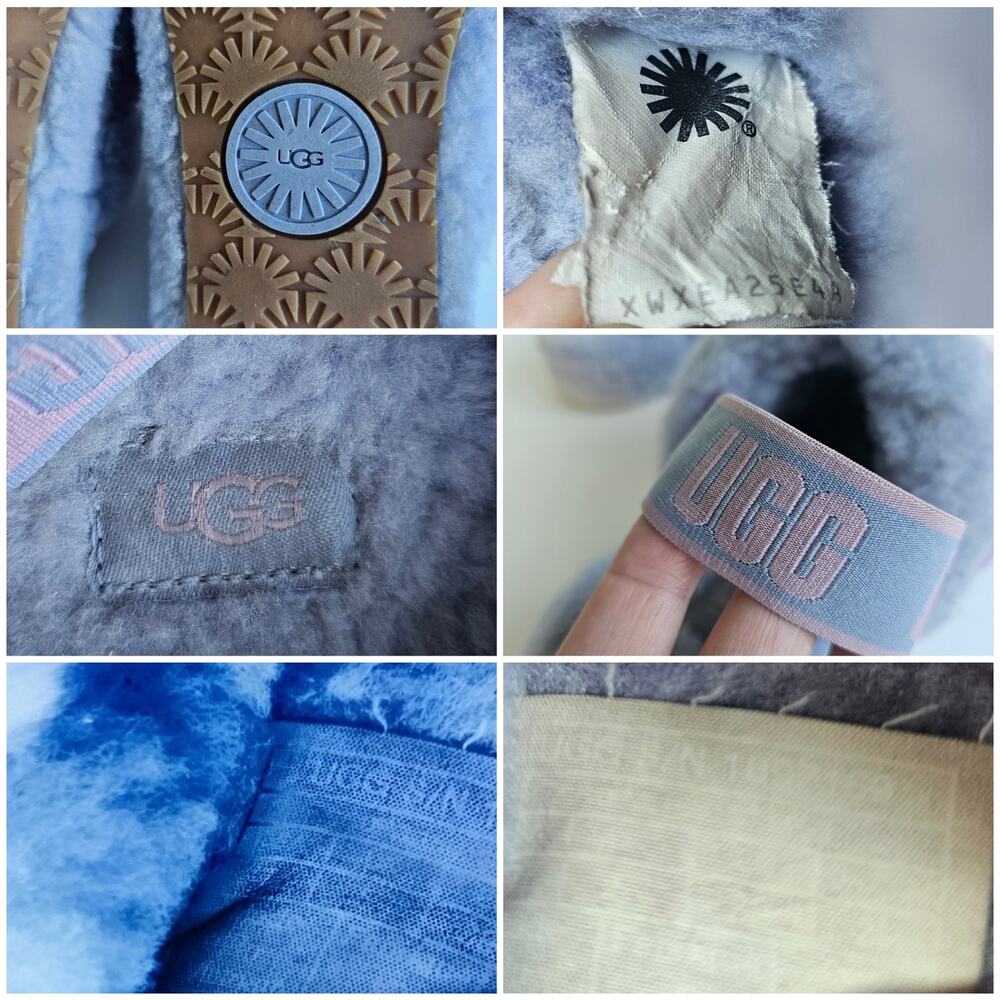 Shearling Slingback Slides Ugg Fluff Yeah Size 7 … - image 8